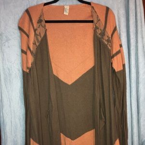 Adorable Gimmicks by BKE Cardigan Sweater